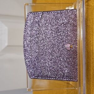 Kate Spade Burgess Court Sparkling Lilac Card Holder / Case, NWOT